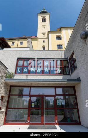 Monastero benedettino a Lambach, Austria superiore Foto Stock