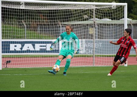 1. Donne BL: 19-20: 1. Sptg. SC Freiburg vs FC Bayern Monaco Foto Stock