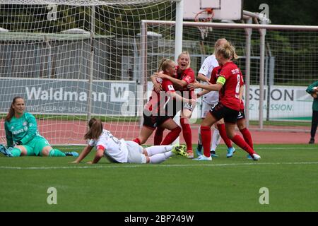 1. Donne BL: 19-20: 1. Sptg. SC Freiburg vs FC Bayern Monaco Foto Stock