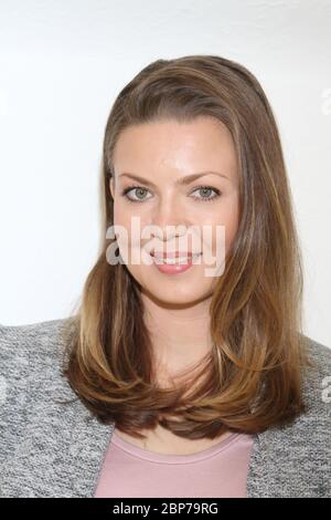 Katrin Ingendoh, Photocall 17° stagione Red Roses, Briese Studios Amburgo, 16.09.2019 Foto Stock