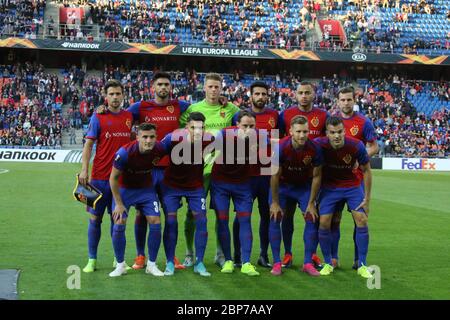 Calcio-EL: 1. Sptg.: FC Basel vs FK Krasnodar Foto Stock