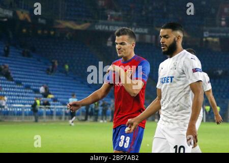 Calcio-EL: 1. Sptg.: FC Basel vs FK Krasnodar Foto Stock