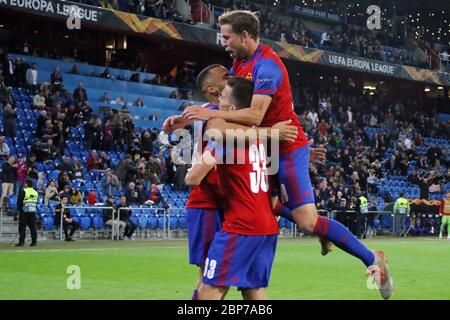 Calcio-EL: 1. Sptg.: FC Basel vs FK Krasnodar Foto Stock