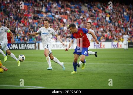 Calcio-EL: 1. Sptg.: FC Basel vs FK Krasnodar Foto Stock