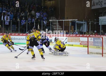 5. Sptg. DEL 19-20: SERC Wildwings vs Krefeld Penguins Foto Stock