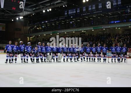 5. Sptg. DEL 19-20: SERC Wildwings vs Krefeld Penguins Foto Stock