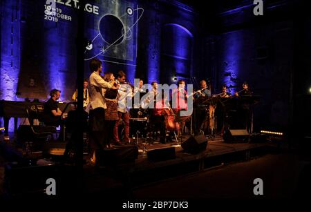 43. Leipziger Jazztage - Andromeda Mega Express Orchestra Foto Stock