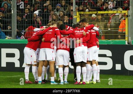 DFB-Pokal 19/20 2 ore: SC Freiburg - FC Union Berlin Foto Stock