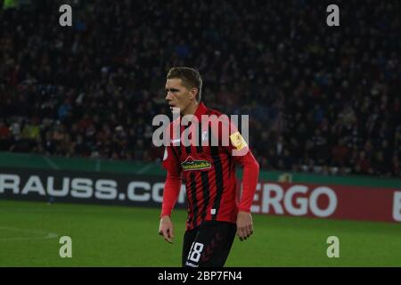 DFB-Pokal 19/20 2 ore: SC Freiburg - FC Union Berlin Foto Stock