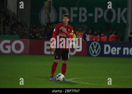 DFB-Pokal 19/20 2 ore: SC Freiburg - FC Union Berlin Foto Stock