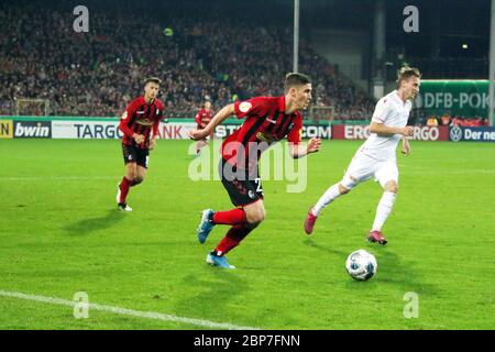 DFB-Pokal 19/20 2 ore: SC Freiburg - FC Union Berlin Foto Stock