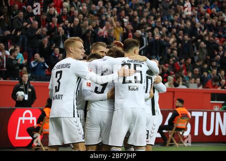 1. BL: 19-20: 12. Bayer 04 Leverkusen - SC Friburgo Foto Stock