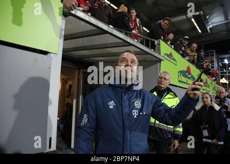 1. BL: 19-20: 16. SPTG. SC Freiburg - FC Bayern Monaco di Baviera Foto Stock