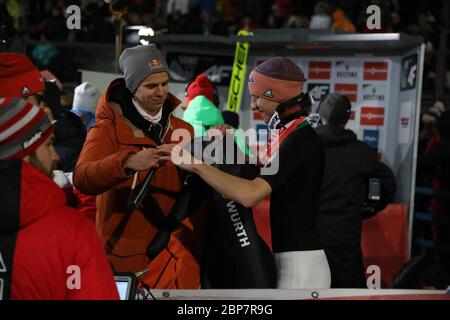 Qualificazione Four Hills Tour Oberstdorf 19-20 Foto Stock