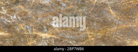 superficie ruvida scura con venature dorate. trama astratta sfondo di materiale naturale. illustrazione. sfondo ad alta risoluzione. file raster per insenatura Foto Stock