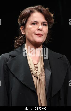 Barbara Auer, prova fotografica vigilia di Natale, St Pauli Theatre Hamburg, 17.01.2020 Foto Stock