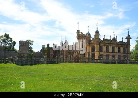 Knebworth House Foto Stock