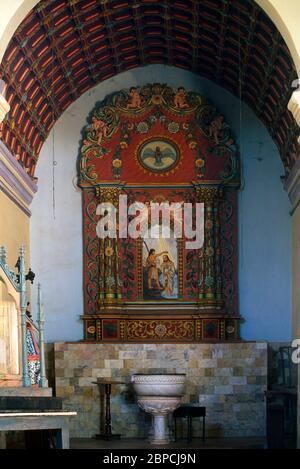 Alappuzha ( precedentemente Alleppy ) Kerala India Cattedrale Cristo battezzato da Giovanni Battista Foto Stock