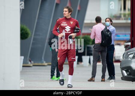 Torino, Italia. 18 maggio 2020 durante la sessione di formazione individuale del Torino FC nel corso del Covid-19. Nello Stadio Filadelfia, a Torino, Italia il 18 maggio 2020 (Foto di Alberto Gandolfo/Pacific Press) Credit: Pacific Press Agency/Alamy Live News Foto Stock