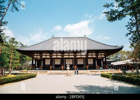 Tempio di Toshodaiji, sito patrimonio dell'umanità dell'UNESCO a Nara, Giappone Foto Stock