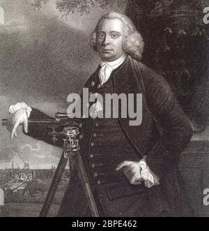 JAMES BRINDLEY (1716-1772) ingegnere inglese Foto Stock