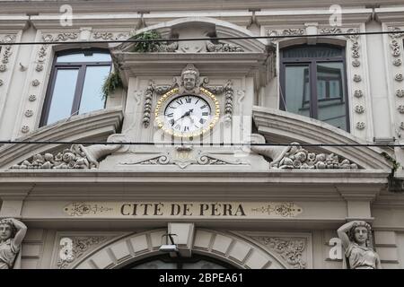 Cicek Pasaji, Cite de Pera in Istiklal Avenue, Istanbul City, Turchia Foto Stock