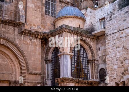 gerusalemme chiesa sepolcro santo Foto Stock