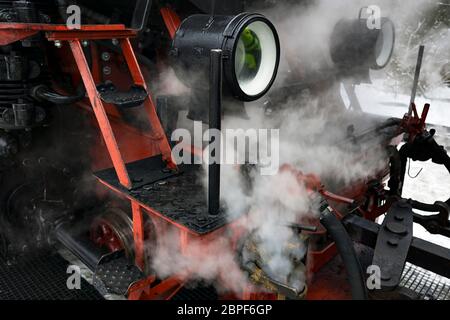Treno a vapore della harzer schmalspurbah Foto Stock