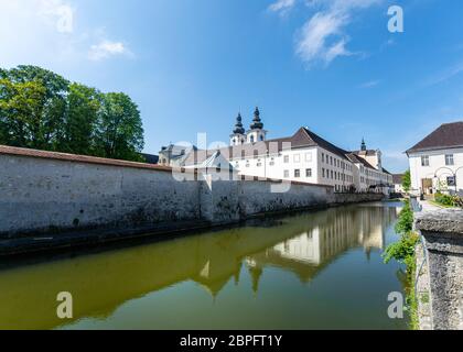 Impressioni del famoso Monastero Kremspuenster in alta Austria Foto Stock