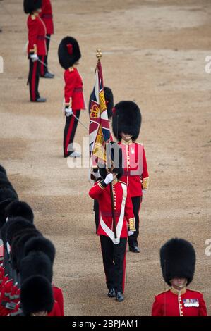 La rassegna dei Colonelli 2018 in Parata delle Guardie a Cavallo il 2 giugno 2018, una settimana prima di Trooping the Color, Londra, Regno Unito Foto Stock