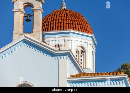 Un cimitero ad Atene in Grecia Foto Stock