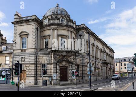 Victoria Art Gallery nella città di Bath, sito patrimonio dell'umanità dell'UNESCO, Somerset, Inghilterra, Regno Unito Foto Stock