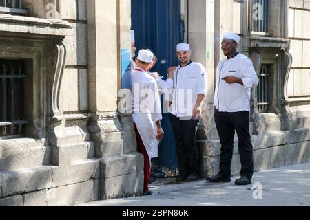 Les Halles, Parigi, Francia Foto Stock