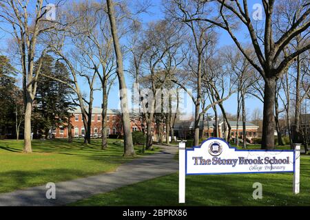 La Stony Brook School Long Island New York Foto Stock