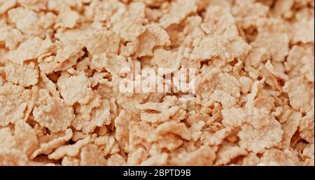 Pile di cornflakes Foto Stock