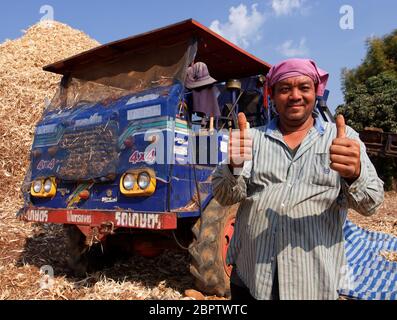 Camion Etan in Thailandia Foto Stock