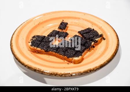 Il tartufo nero Tuber Aestivum Vitt Foto Stock