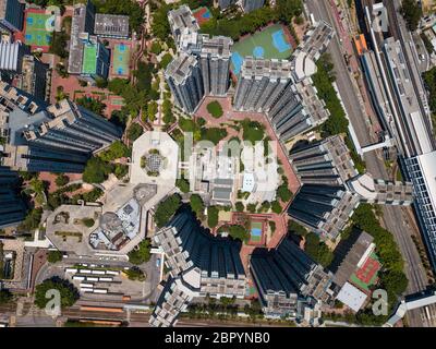 Tin Shui Wai, Hong Kong, 30 maggio 2018:- Hong Kong città Foto Stock