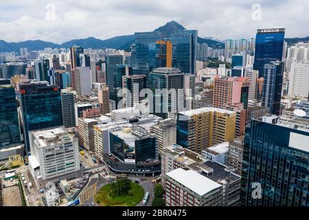 Kowloon Bay, Hong Kong 02 settembre 2018:- Hong Kong città Foto Stock
