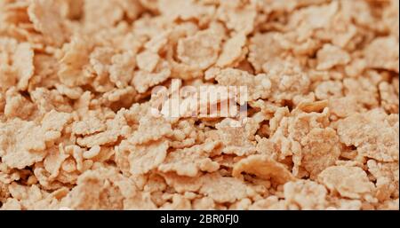 Pile di cornflakes Foto Stock