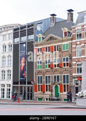 Amsterdam, Paesi Bassi - 13 marzo 2019: La casa Rembrandt è una casa nel centro di Amsterdam, oggi museo. Foto Stock