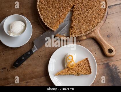 Torta fatta in casa Foto Stock