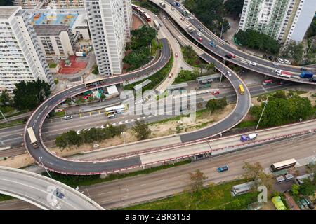 Choi Hung, Hong Kong 25 marzo 2019: Città di Hong Kong Foto Stock