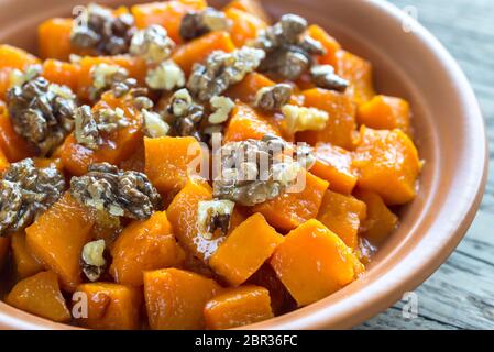 Arrosto di zucca Foto Stock