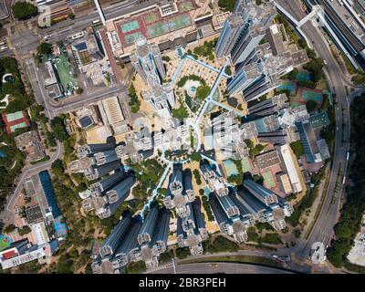 Tin Shui Wai, Hong Kong, 30 maggio 2018:- Hong Kong città Foto Stock