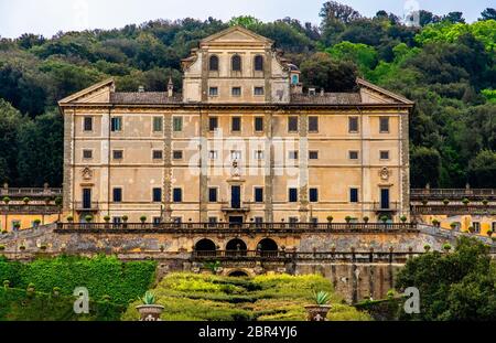 Nobiltà palazzo storico in Frascati - Villa Aldobrandini - Roma provincia monumenti in Lazio - Italia . Foto Stock