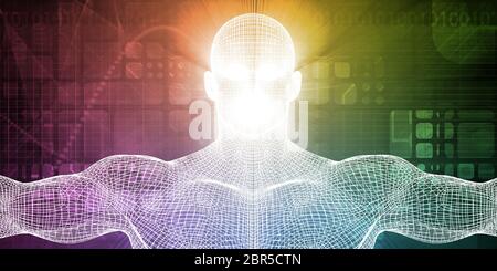 Sanità digitale e delle soluzioni Software Technology Industry Foto Stock