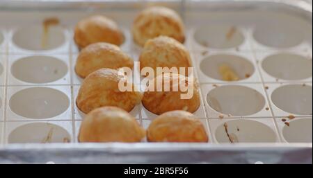 Fai takoyaki a casa Foto Stock