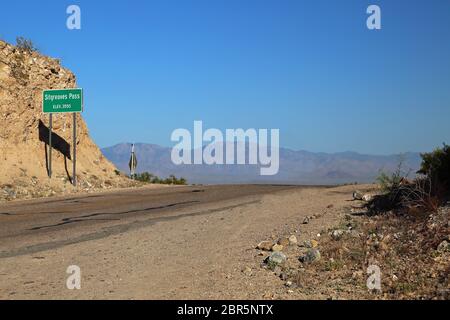 Route 66 in Arizona Foto Stock