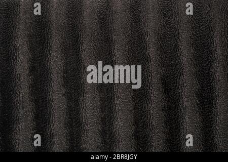 Altamente dettagliate texture di velluto nero panno con pelle di animale patterns Foto Stock